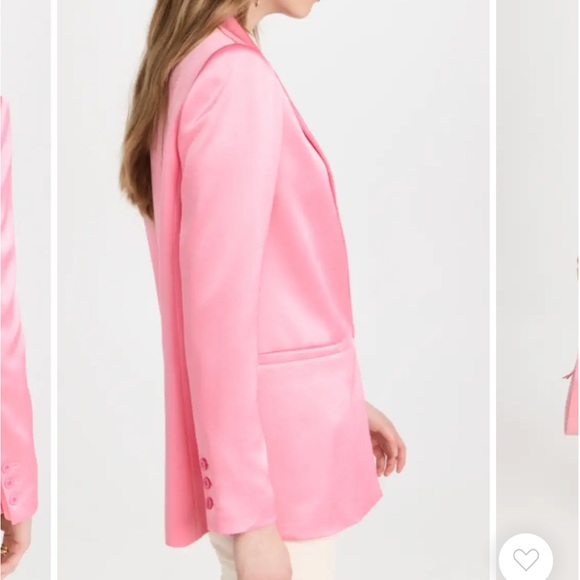 Alice and Olivia Denny Notch Collar Boyfriend Blazer - Picture 4 of 14